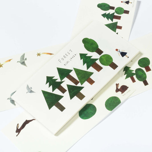 Forest Nishi Shuku Wide Memo Pad