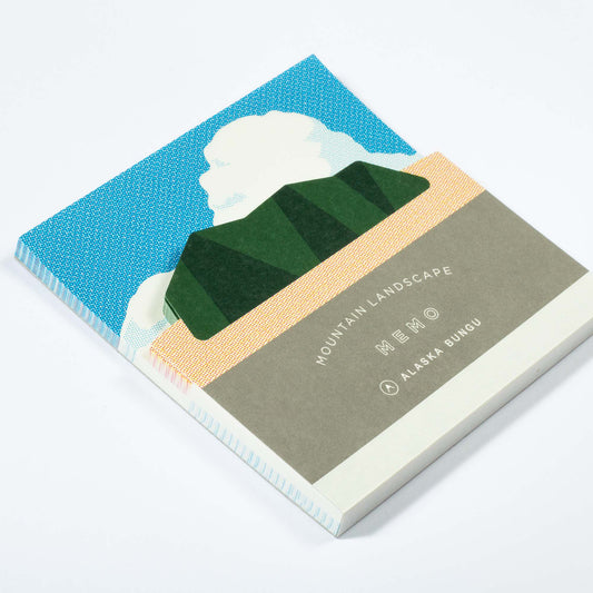 Mountain Landscape South Memo Pad