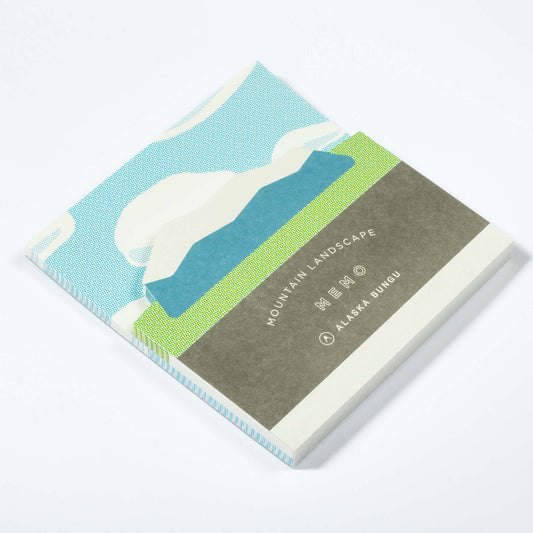 Mountain Landscape North Memo Pad