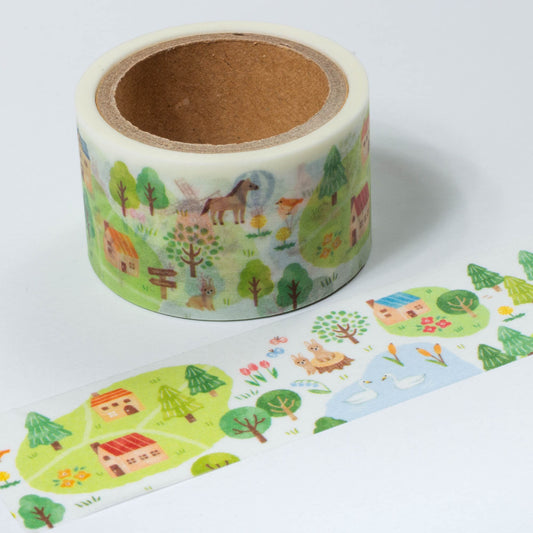 Mori Washi Tape Soyokaze Forest