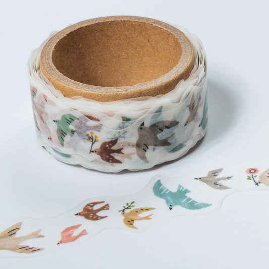 Cozy Washi Tape Birds