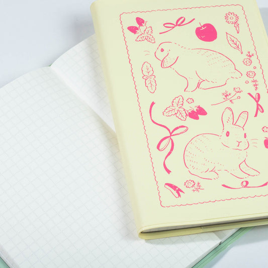 Bunny Cream Pocket Notebook