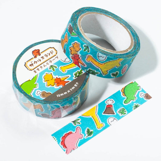 Saurus Land Mizuiro Washi Tape