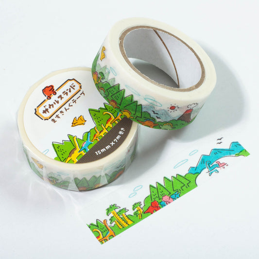 Saurus Land Days of Land Washi Tape