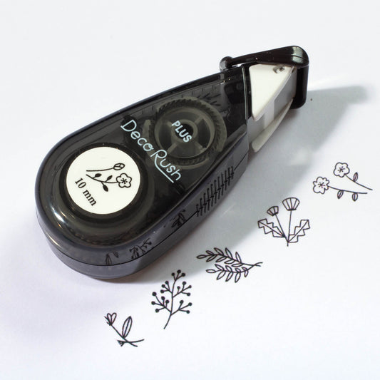 Deco Rush Limited Monochrome Series Flower Decoration Tape