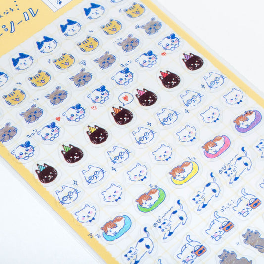 Pochi-To Cat Planner Sticker Sheet