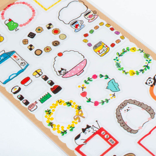 Daily Planner Frames Sticker Sheet