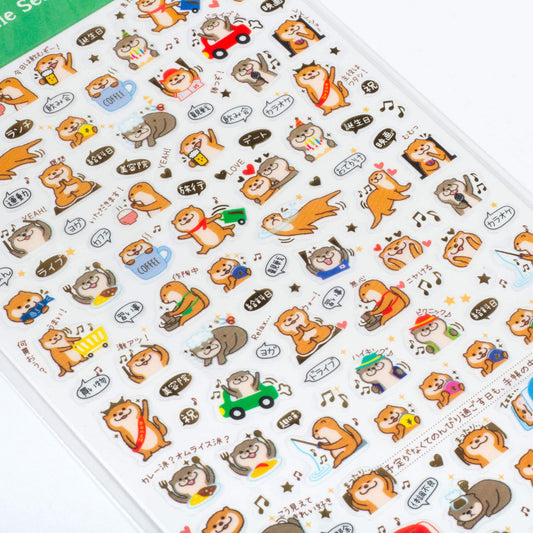 Otter Planner Sticker Sheet