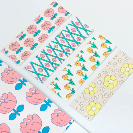 Retro Flower Washi Tape