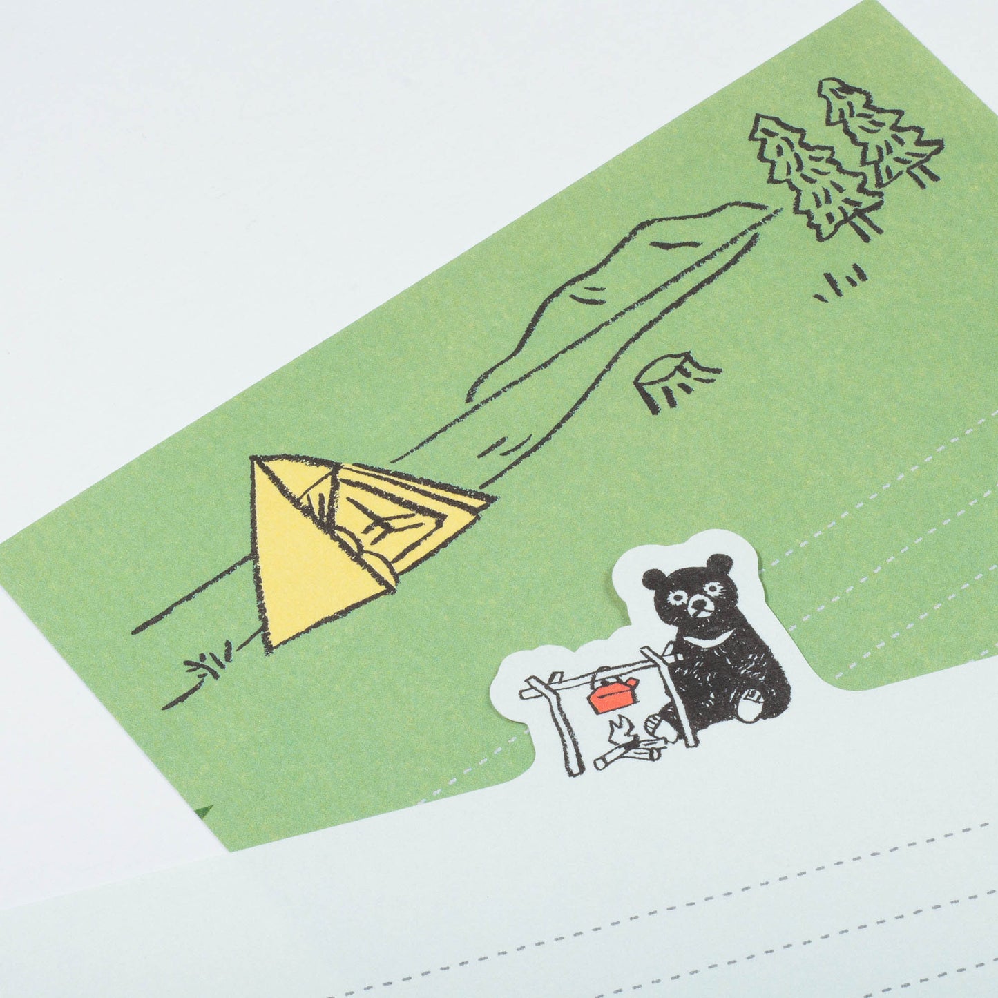 Animal Adventure Club Letter Set Camping