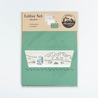 Animal Adventure Club Letter Set Mountain